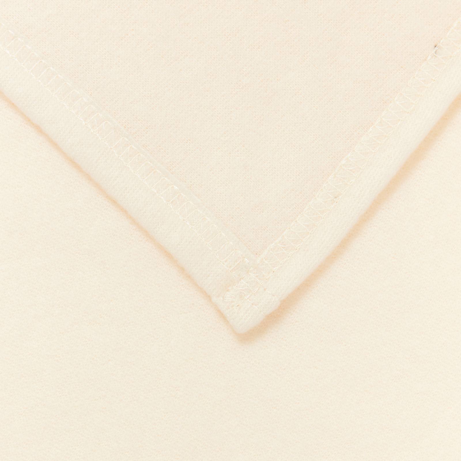 Überwurfdecke Creme 210 x 140 cm Fleece