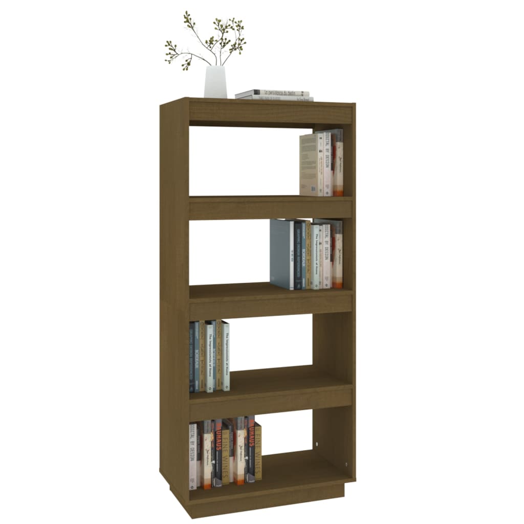 Bücherregal 40x35x71 cm Massivholz Kiefer