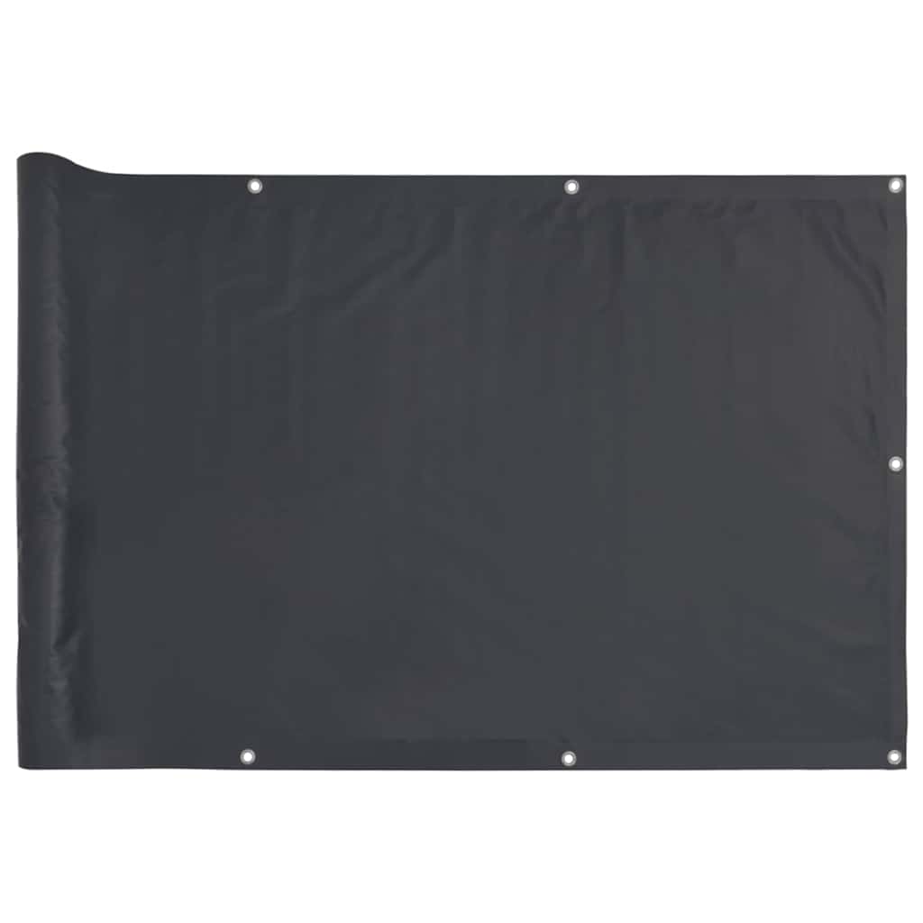 Balkon-Sichtschutz Anthrazit 300x75 cm PVC