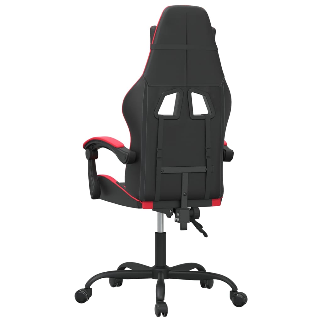 Gaming-Stuhl Schwarz und Golden Kunstleder