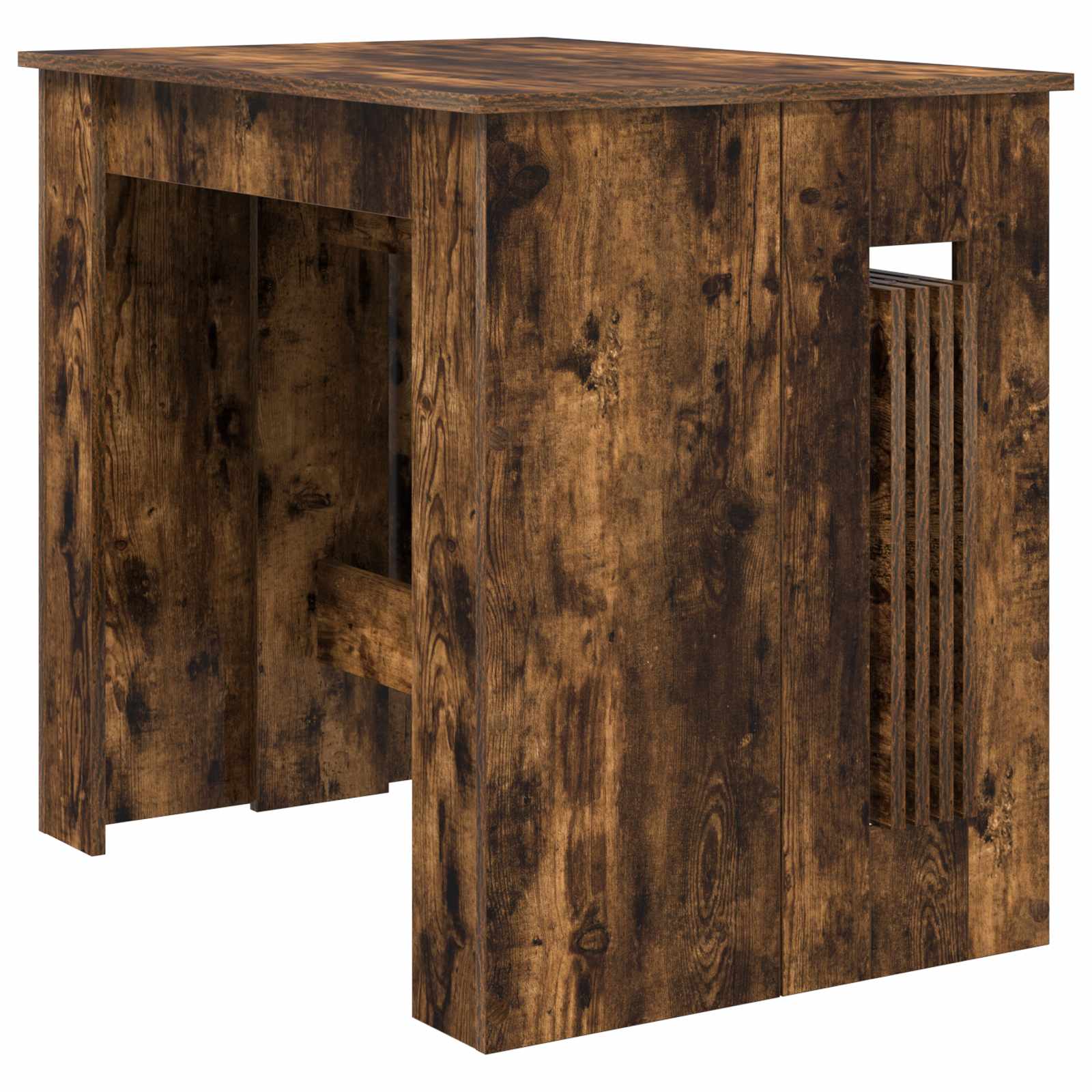 Esstisch 180 x 85 x 75 cm Holzwerkstoff Schwarze Eiche