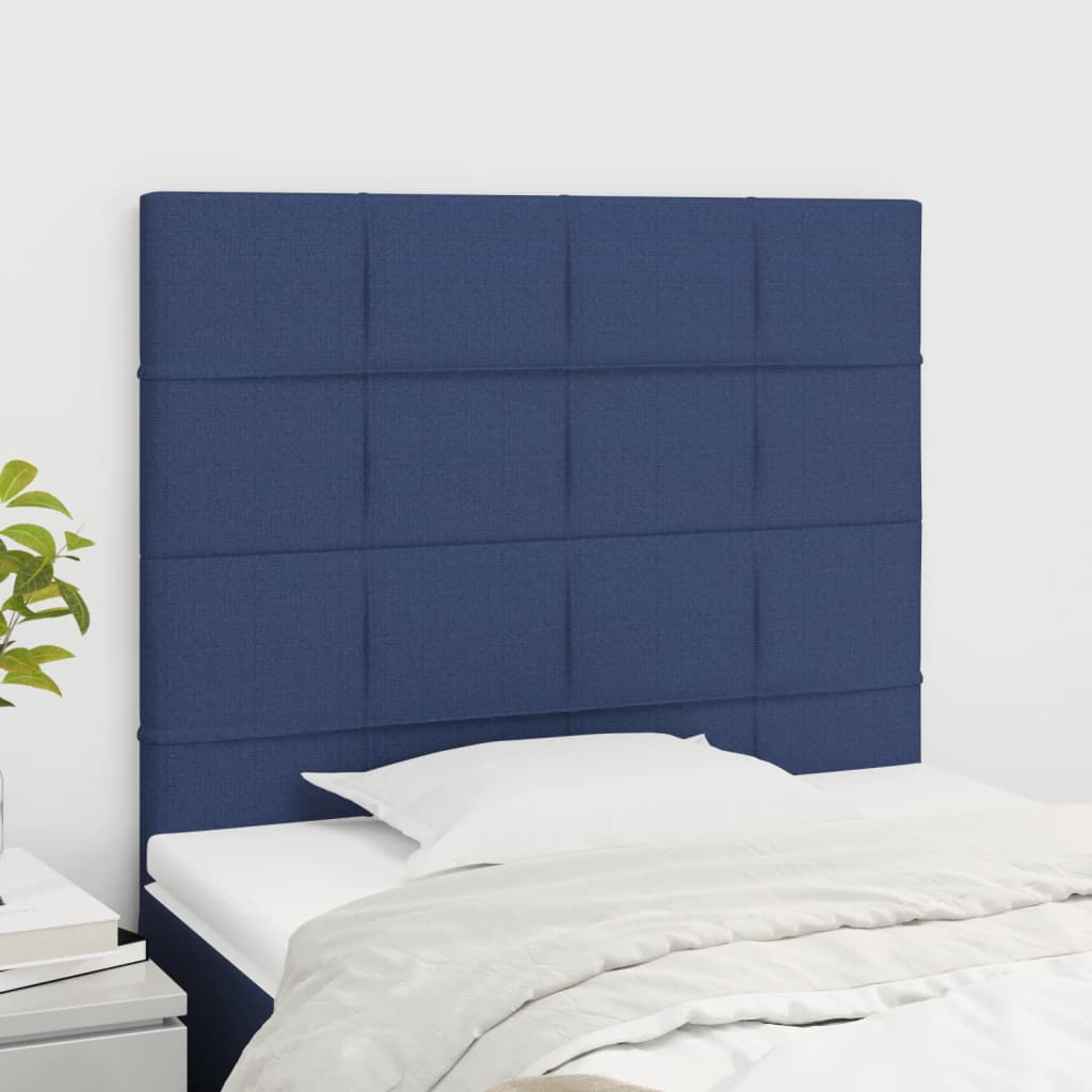 Kopfteil Hellgrau 80x5x118/128 cm Stoff