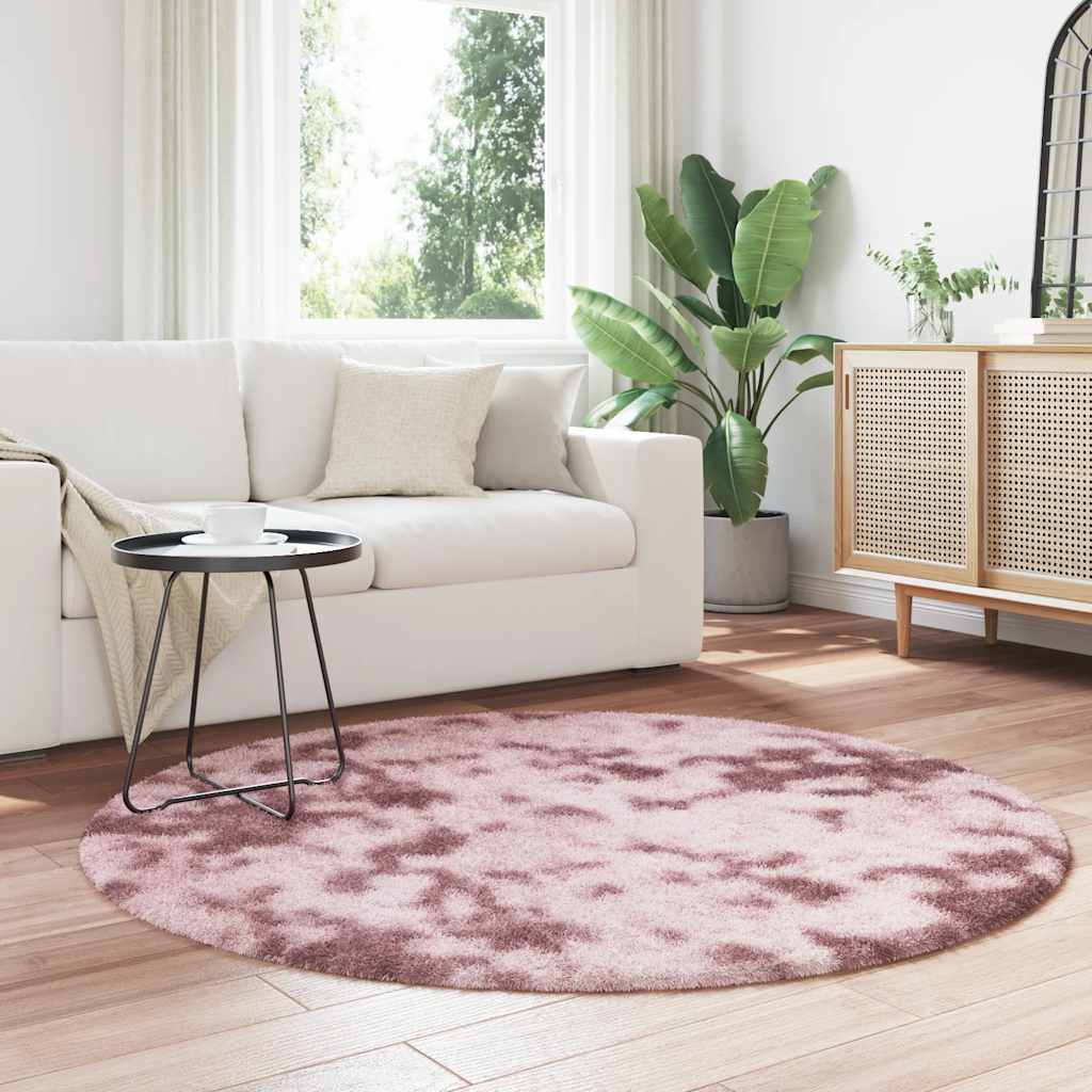 Teppich Shaggy Hochflor NAVARRA Beige 60x100 cm Polyester