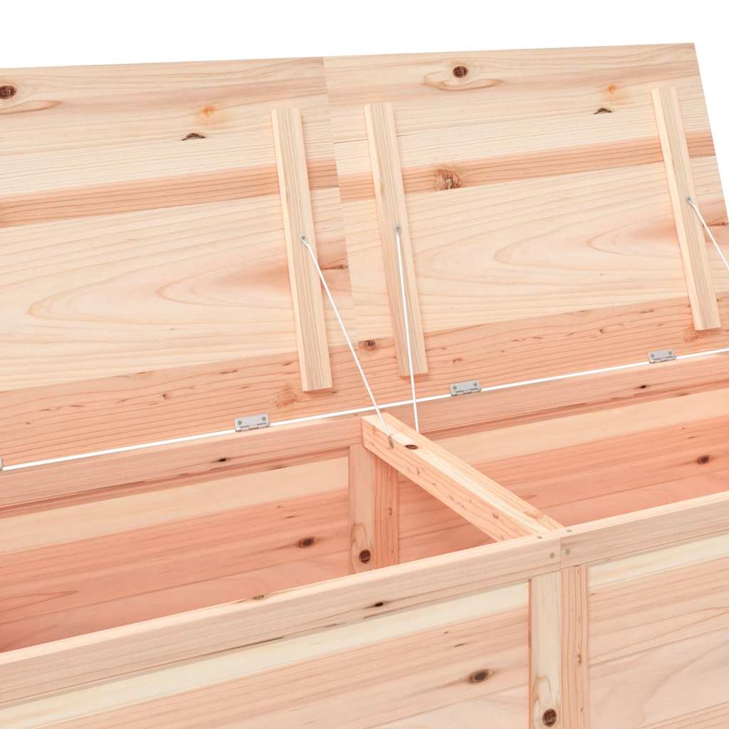 Outdoor-Kissenbox 50x50x56 cm Massivholz Tanne