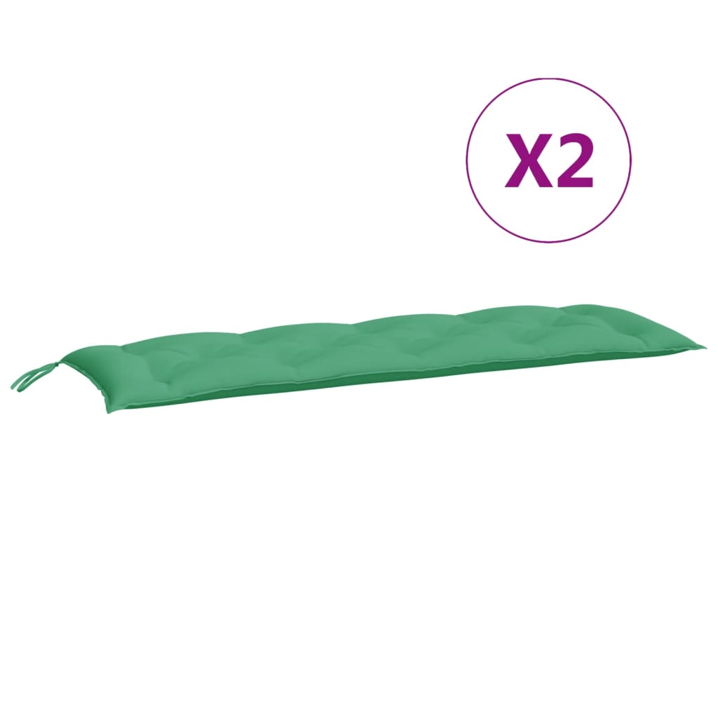 Gartenbank-Auflagen 2 Stk. Königsblau 100x50x7 cm Oxford-Gewebe