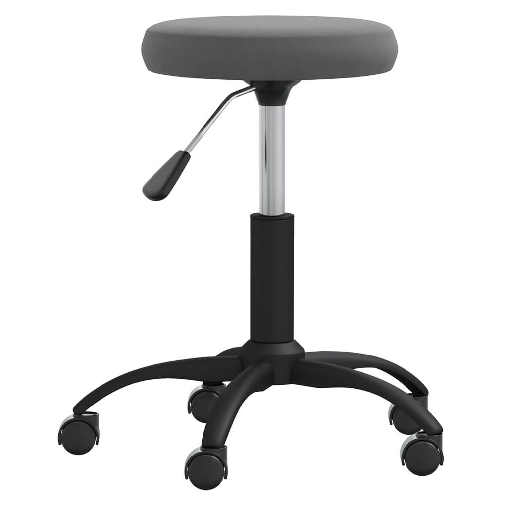 Massagehocker Samt Senfgelb