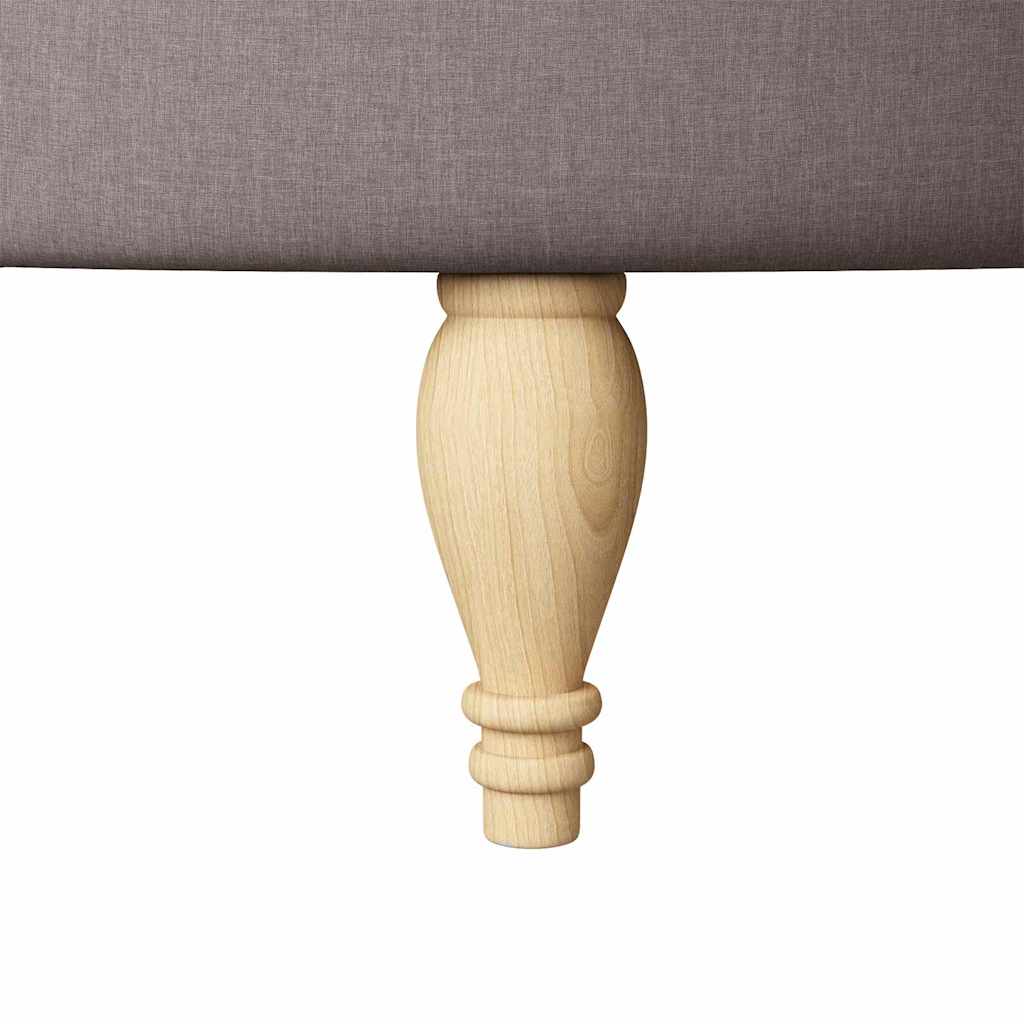 Schlafsessel Hellgrau 56,5 x 70 x 110 cm Stoff
