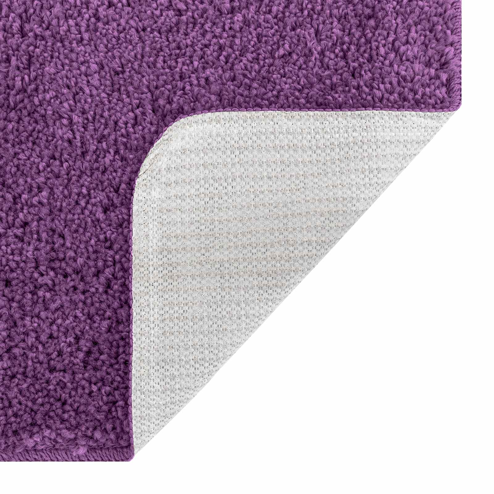 Anti-Rutsch Badematten-Set 3 pcs Grau PP