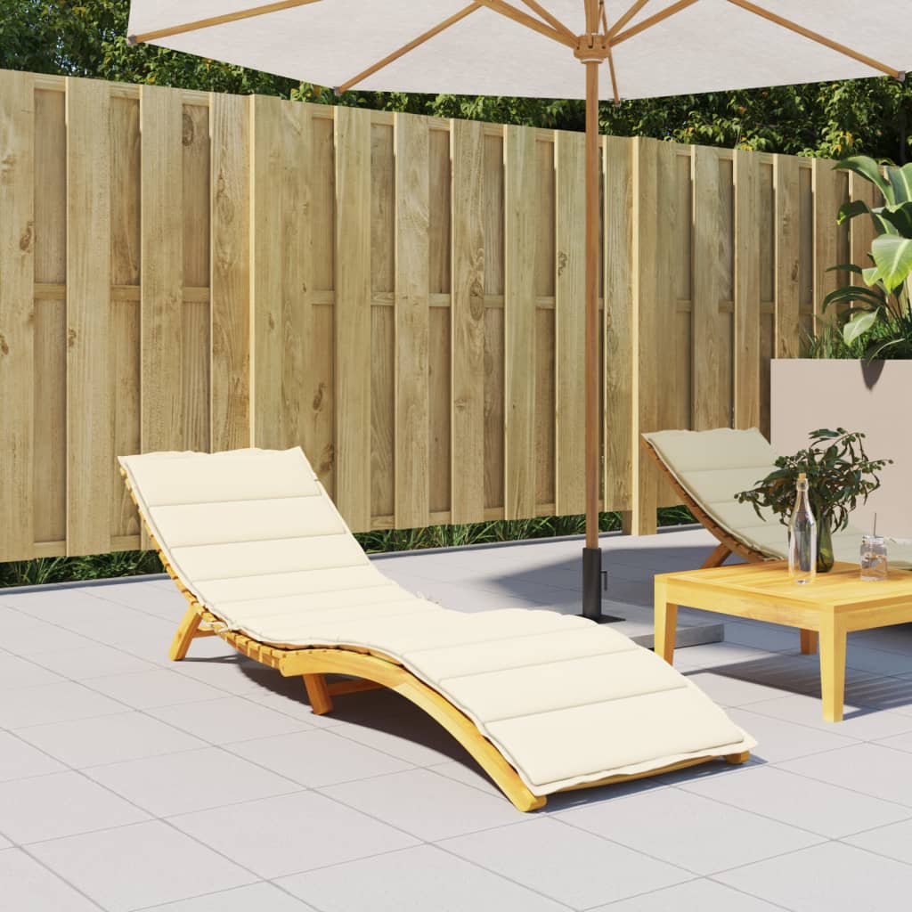 Liege-Kissen Blatt Blattmuster 200 x 70 x 3 cm Oxford-Stoff