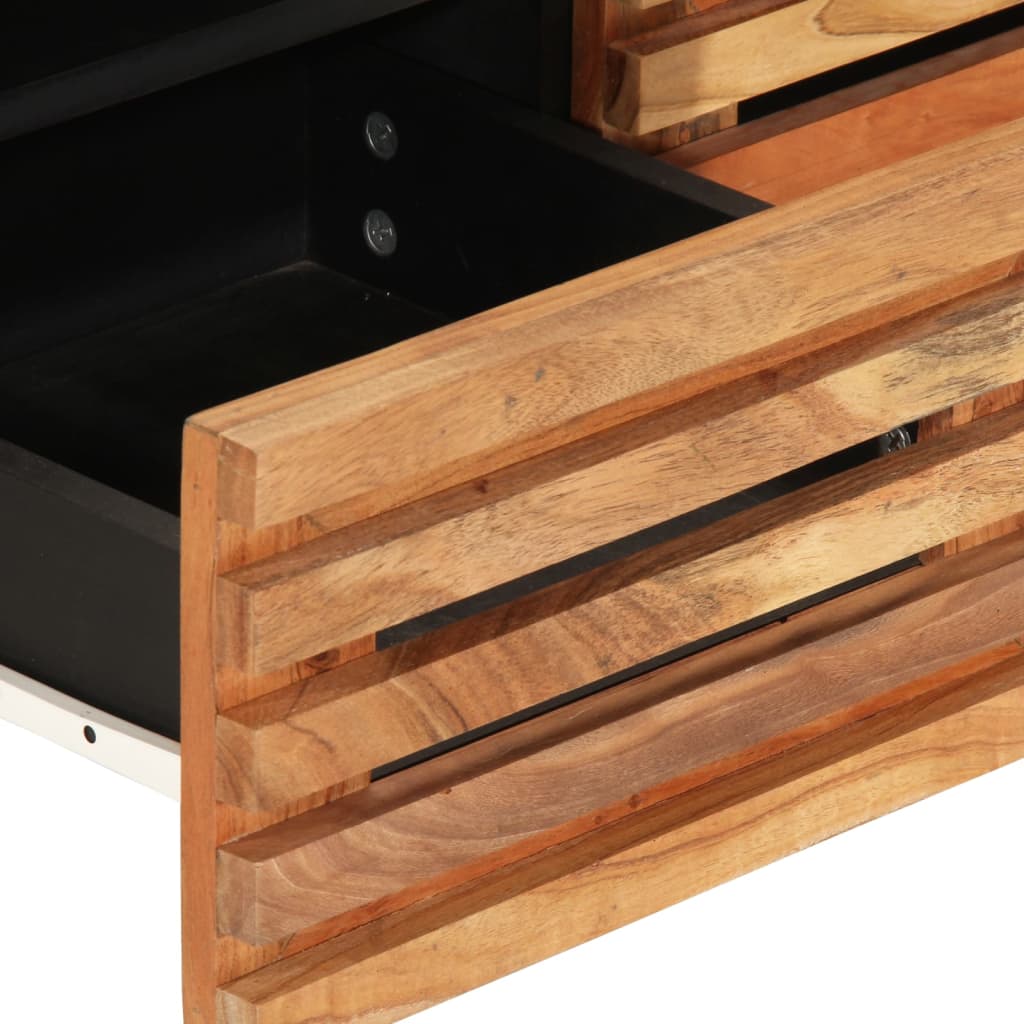 TV-Schrank Braun 70x34x46 cm Massivholz Mango