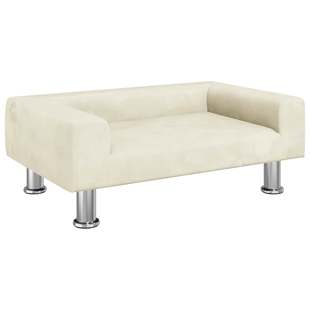 Kindersofa Blau 70x45x26,5 cm Samt