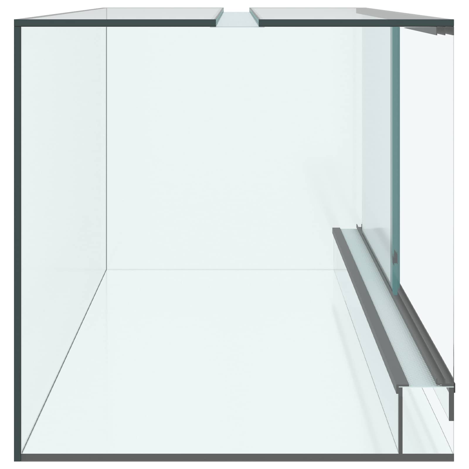 Terrarium mit Speicher Transparent 30 x 30 x 30 cm Glas