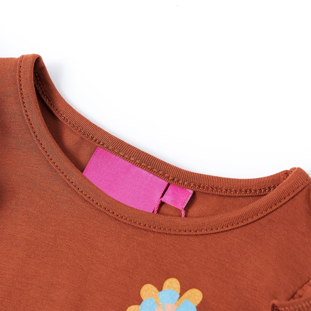 Kinder-Langarmshirt Dunkelocker 104