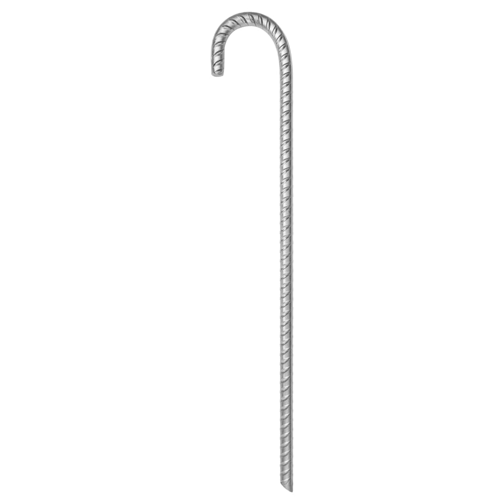 Zeltheringe 6 Stk. 37 cm Ø10 mm Verzinkter Stahl