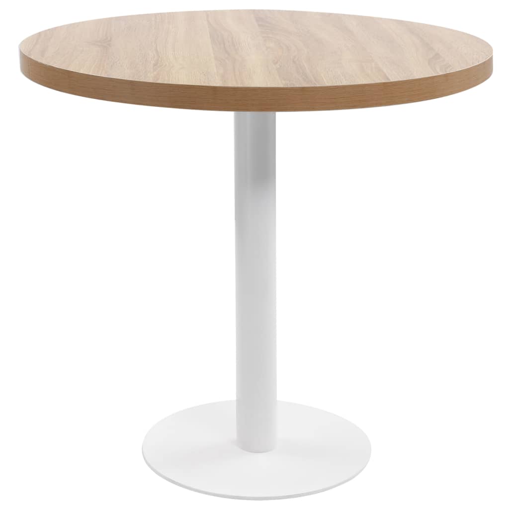 Bistrotisch Hellbraun 40 cm MDF
