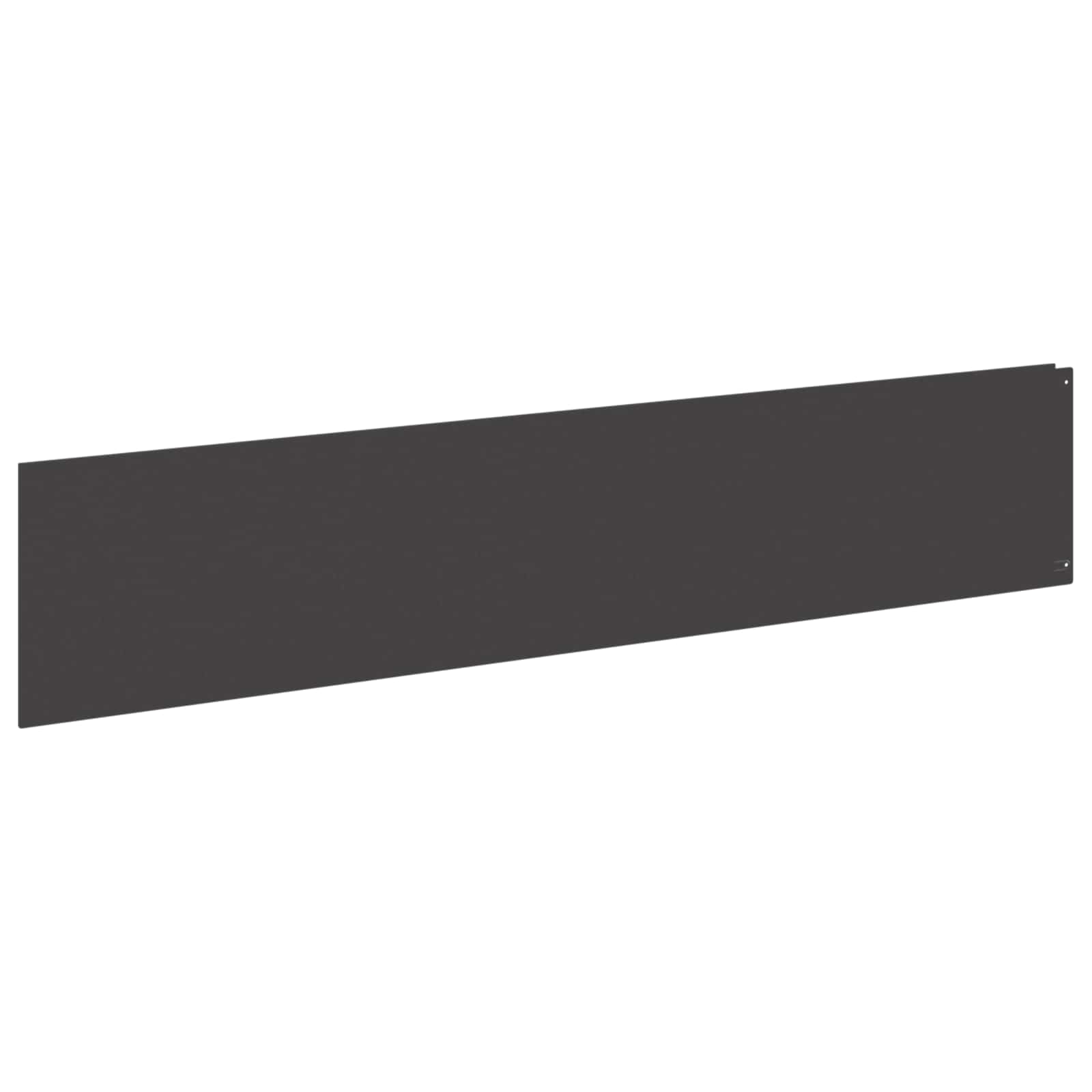 Raseneinfassung 10 pcs 100 x 12 cm Stahl Anthrazit