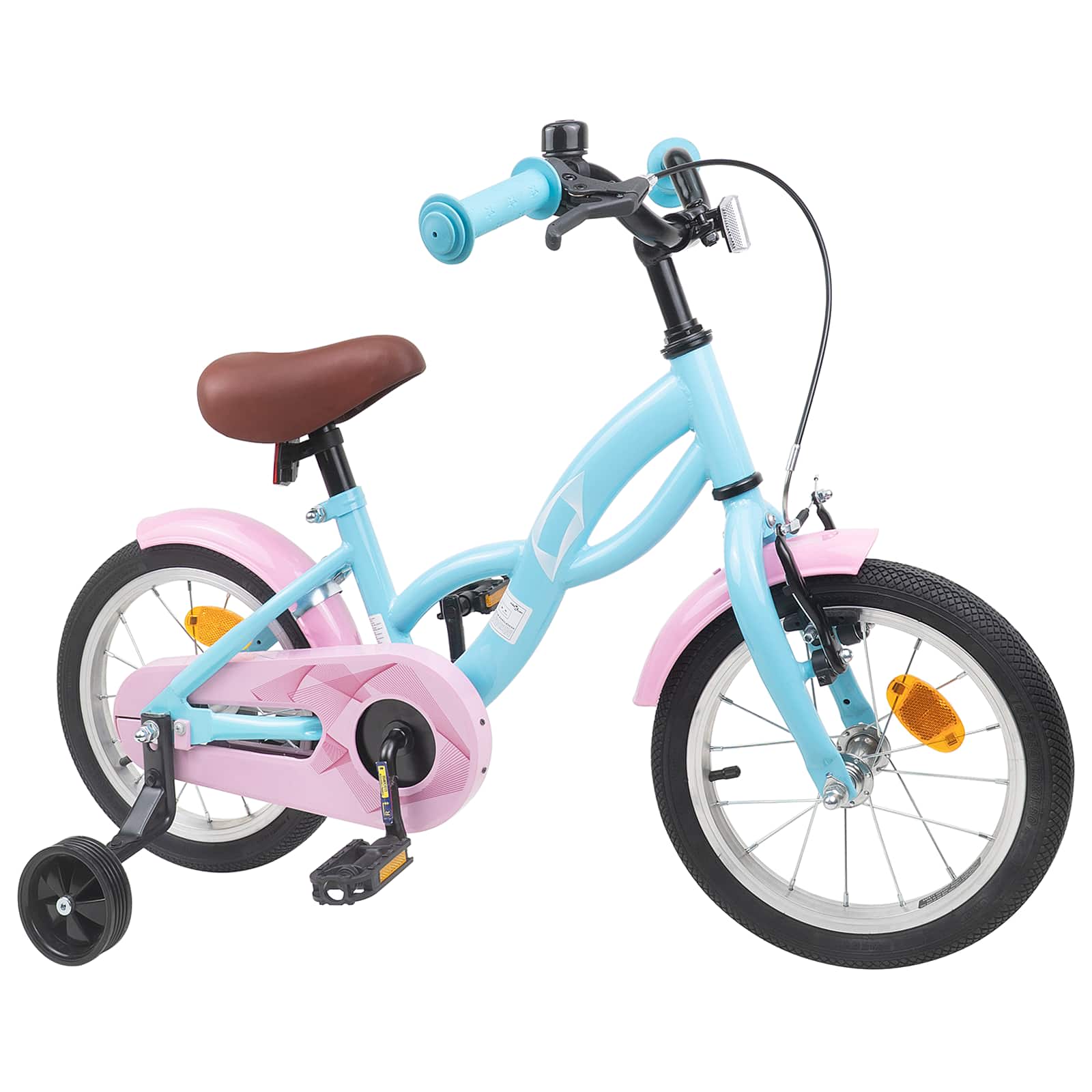Kinderfahrrad 12 Zoll für 2-4 Jahre alt Himmelblau