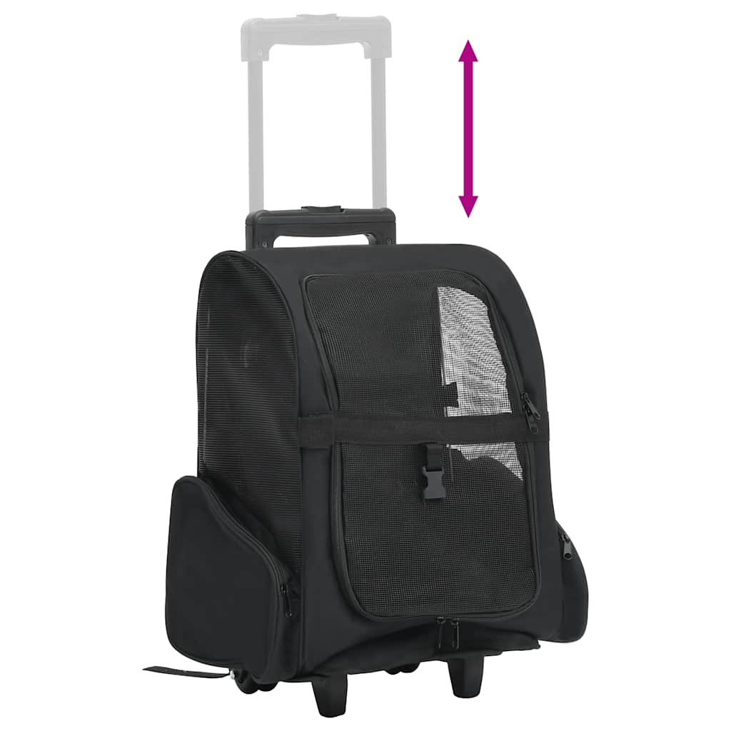 Trolley für Haustiere 3-in-1 Faltbar Beige