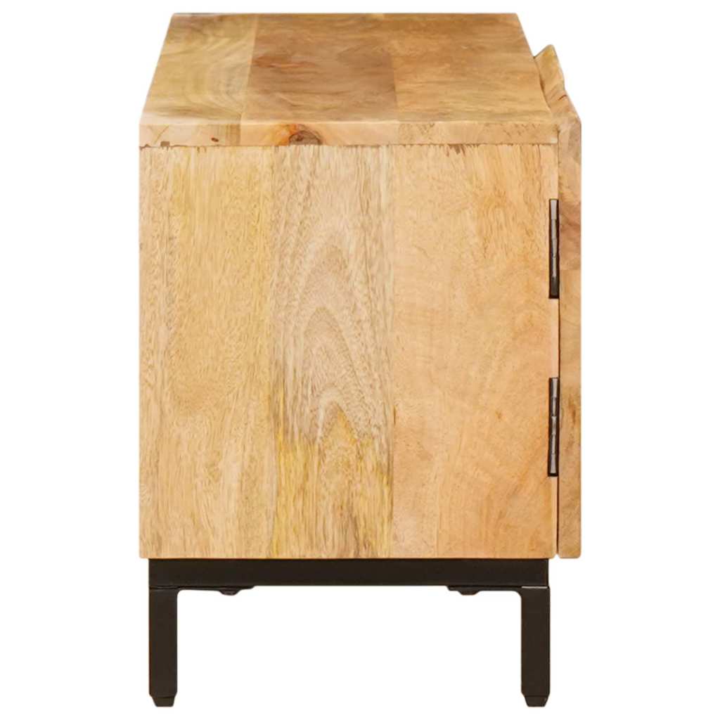 TV-Schrank 145x30x41 cm Massivholz Mango