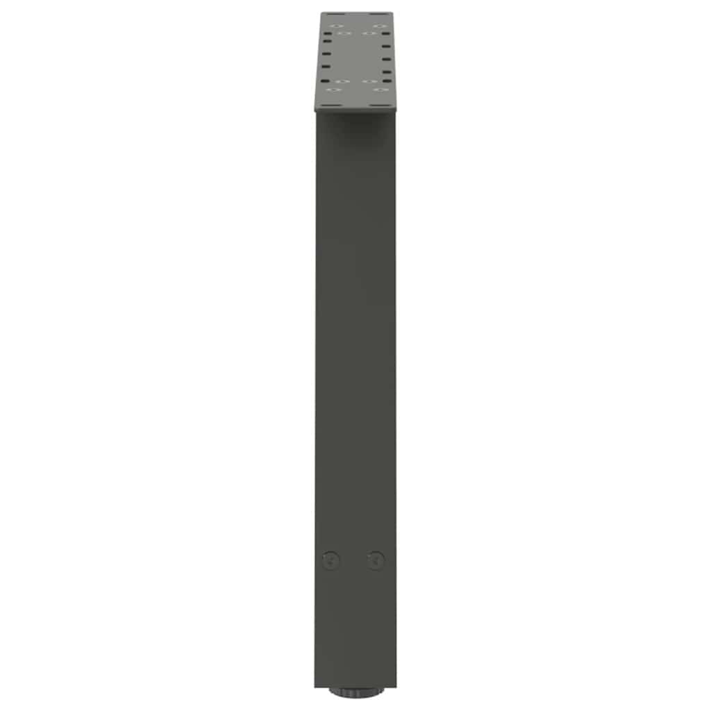 Couchtischbeine A-Form 2 Stk. 30x(30-31) cm Stahl
