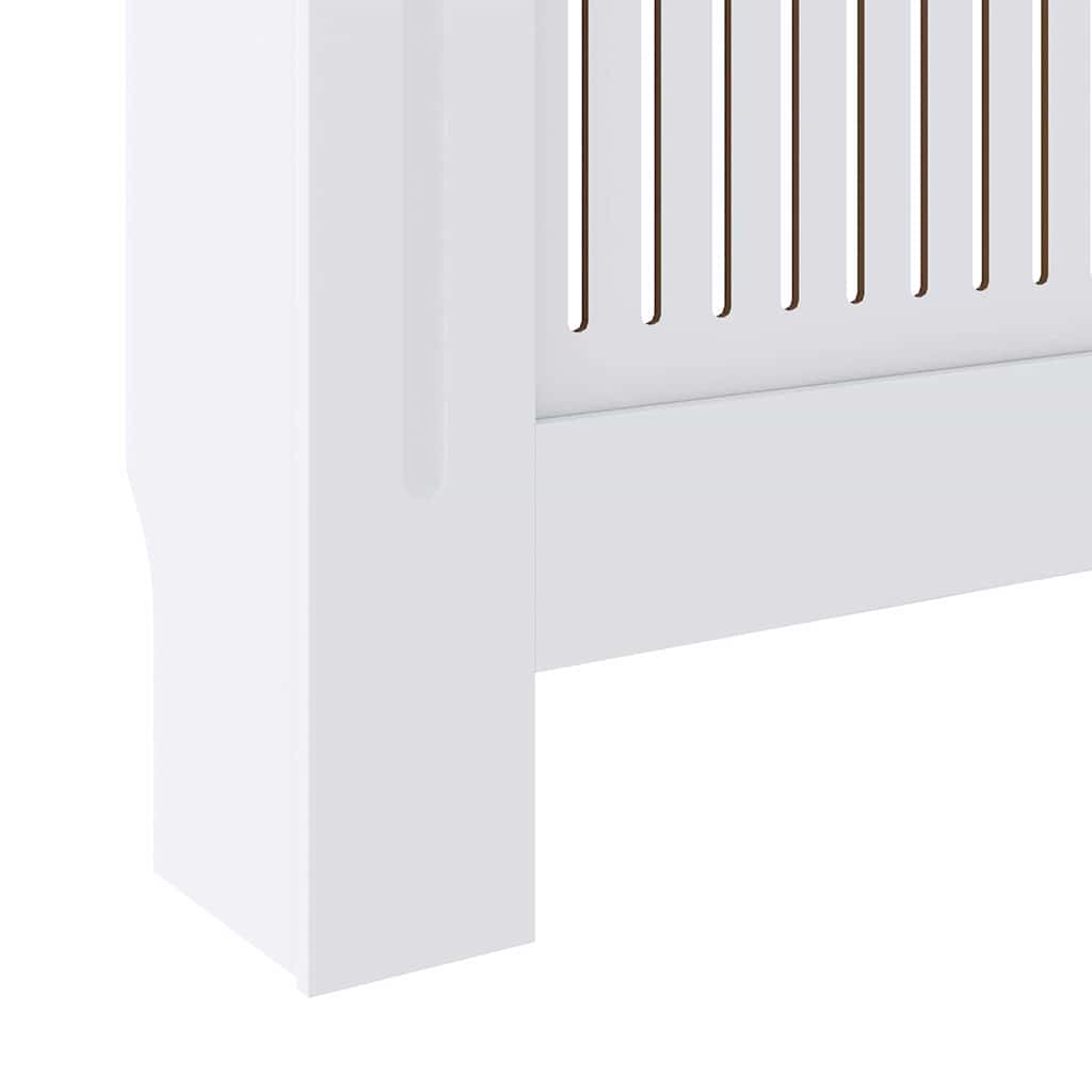 Holzwerkstoff Heizkörper-Abdeckung Heizkörperverkleidung 112 cm, weiß