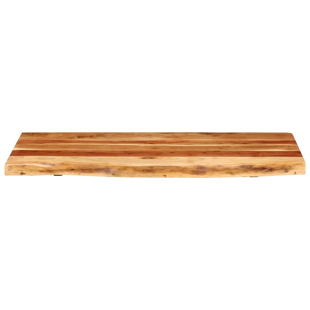 Badezimmer-Waschtischplatte Massivholz Akazie 100x52x2,5 cm