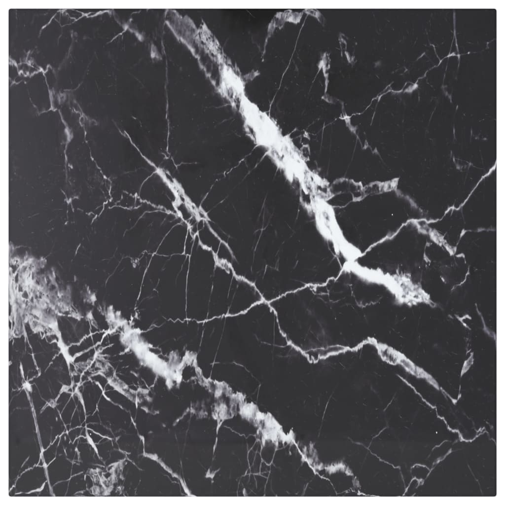 Tischplatte aus gehärtetem Glas quadratisch 700x700 mm