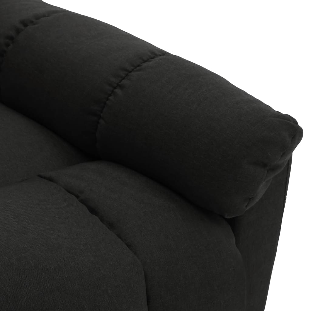 Massagesessel Hellgrau Stoff