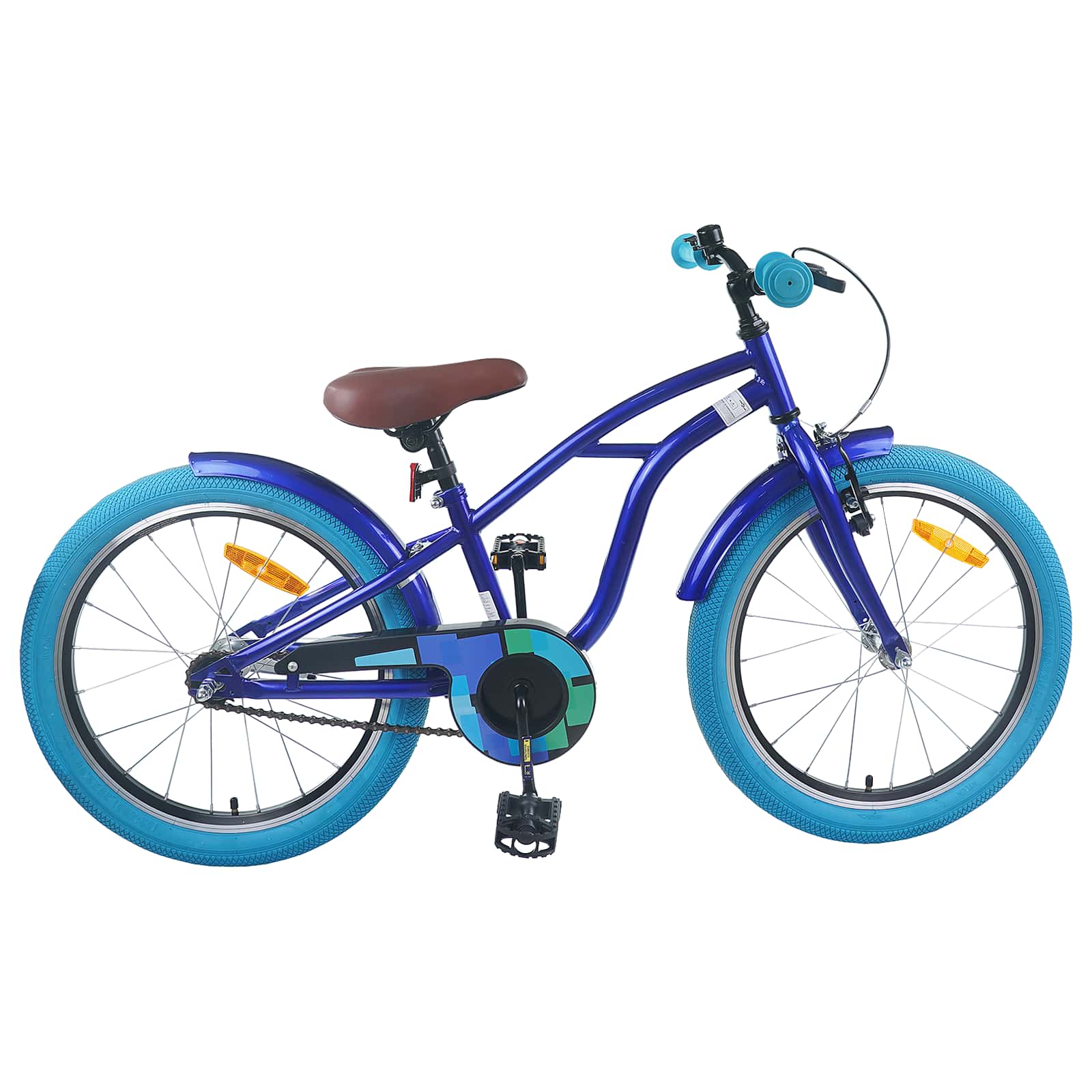 Kinderfahrrad 16 Zoll für 4-6 Jahre alt Schwarz