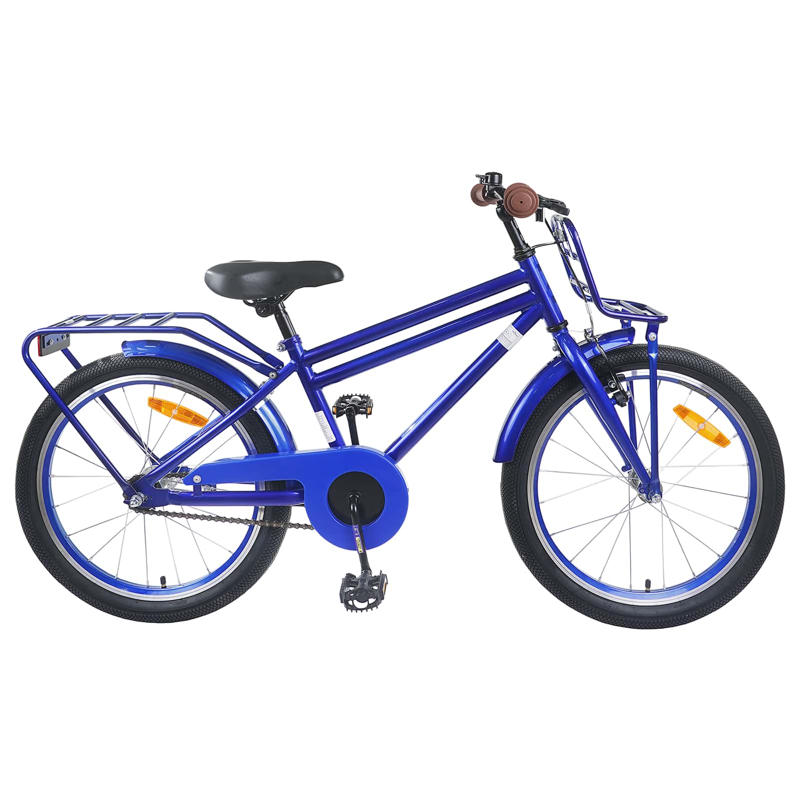 Kinderfahrrad 18 Zoll für 5-7 Jahre alt Schwarz