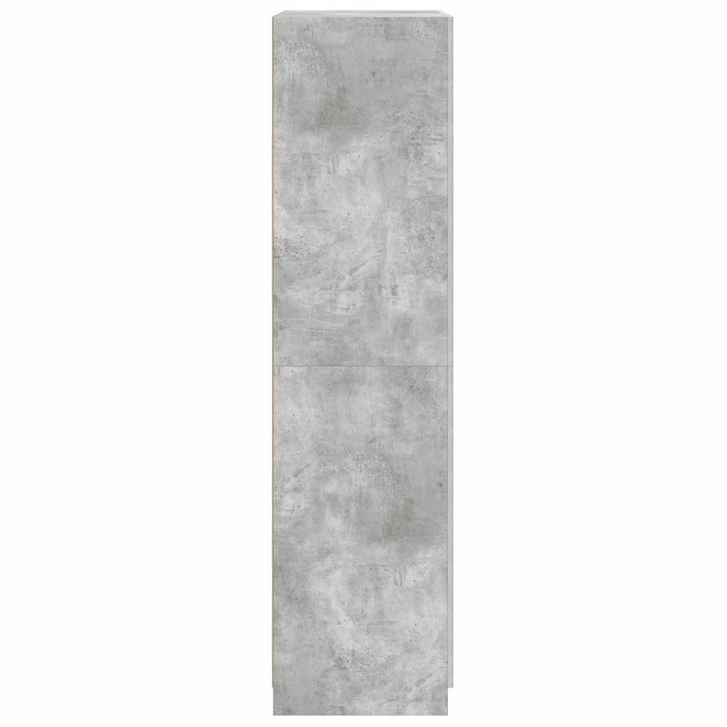 Kleiderschrank Weiß 90x52x200 cm Holzwerkstoff
