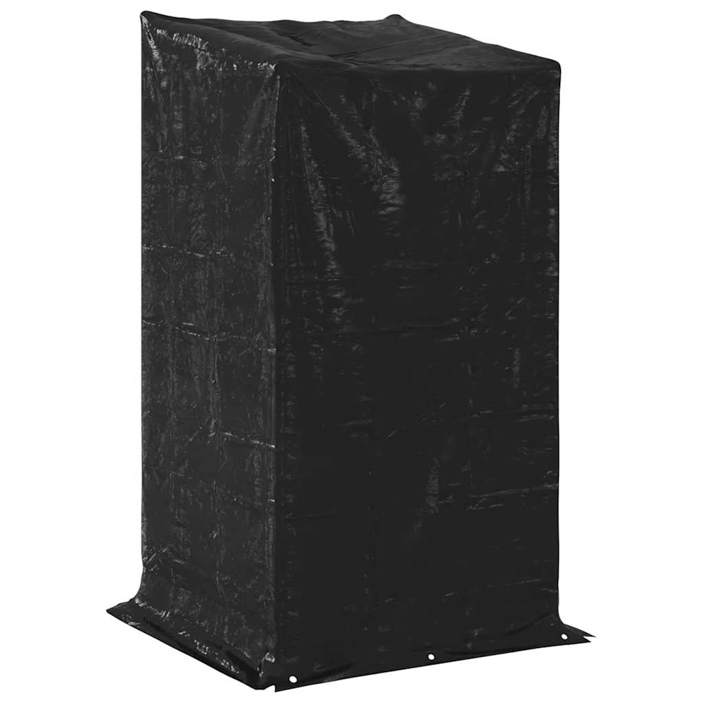 Brennholzregal mit Regenschutz 100,5x40,5x110,5 cm