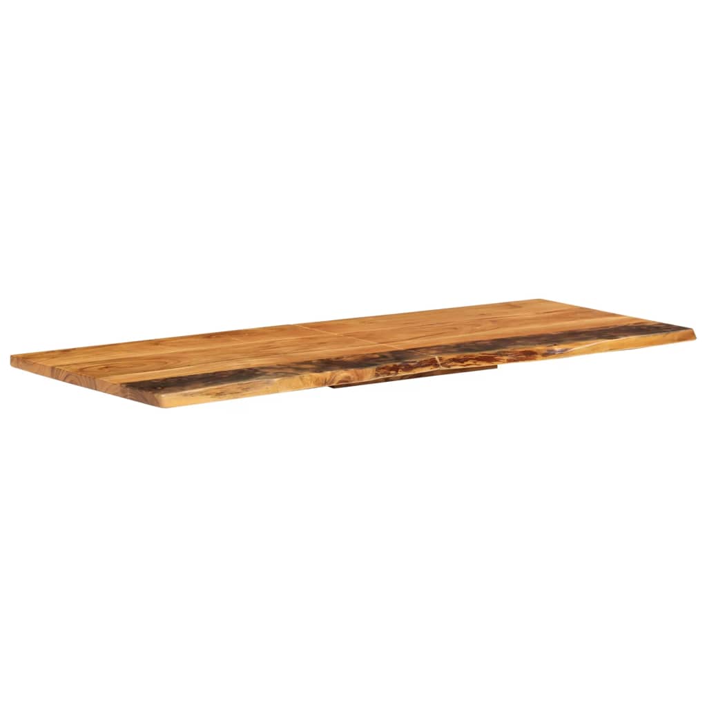 Badezimmer-Waschtischplatte Massivholz Akazie 100x52x2,5 cm
