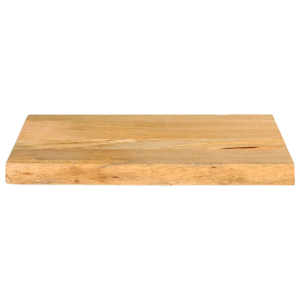 Wandregal 40x20x2,5 cm Rechteckig Massivholz Akazie Baumkante