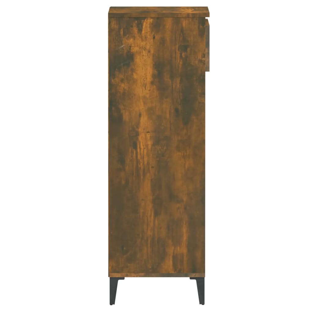 Schuhregal Weiß 40x36x105 cm Holzwerkstoff