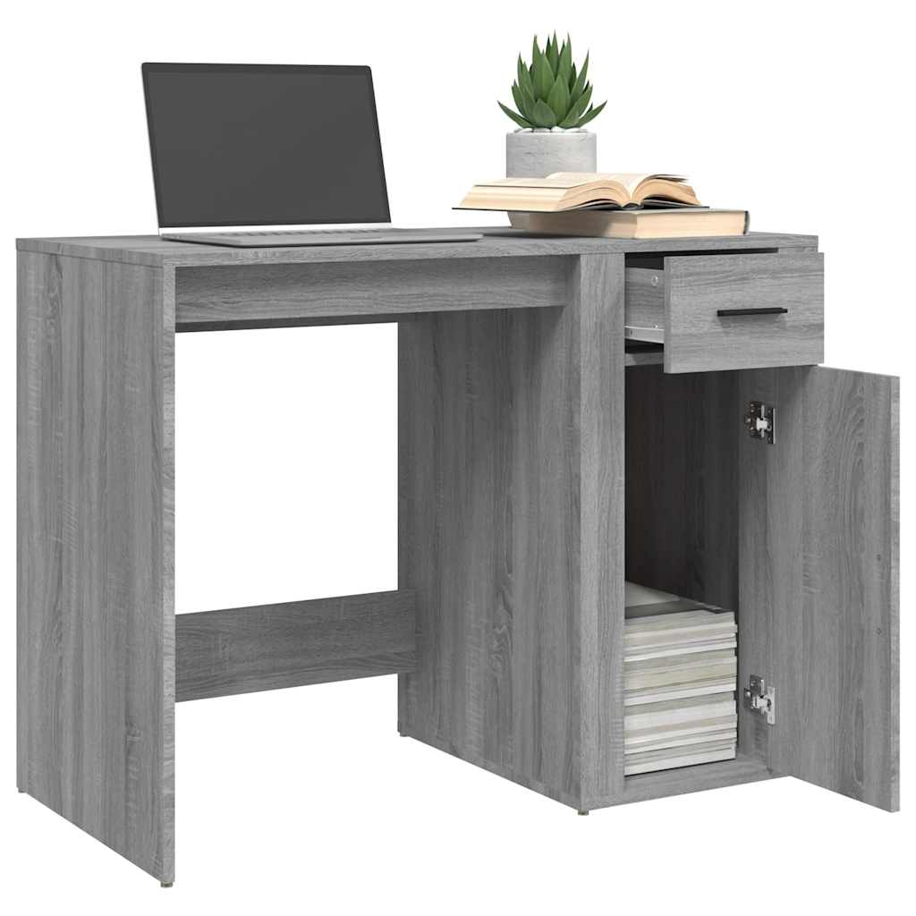 Schreibtisch Weiß 100x49x75 cm Holzwerkstoff