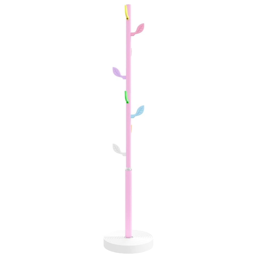 Garderobenständer Weiß 172 cm Pulverbeschichtetes Eisen