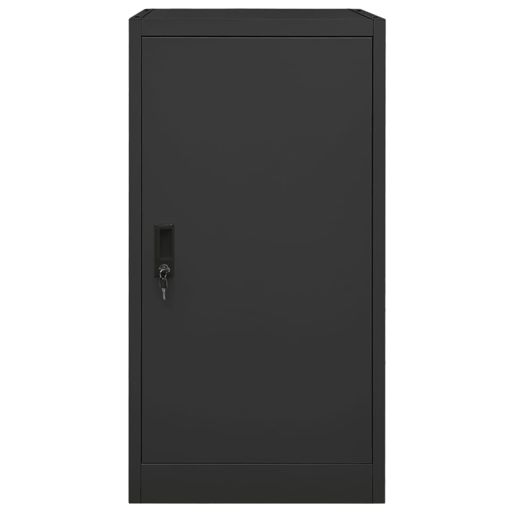 Sattelschrank Weiß 53x53x140 cm Stahl