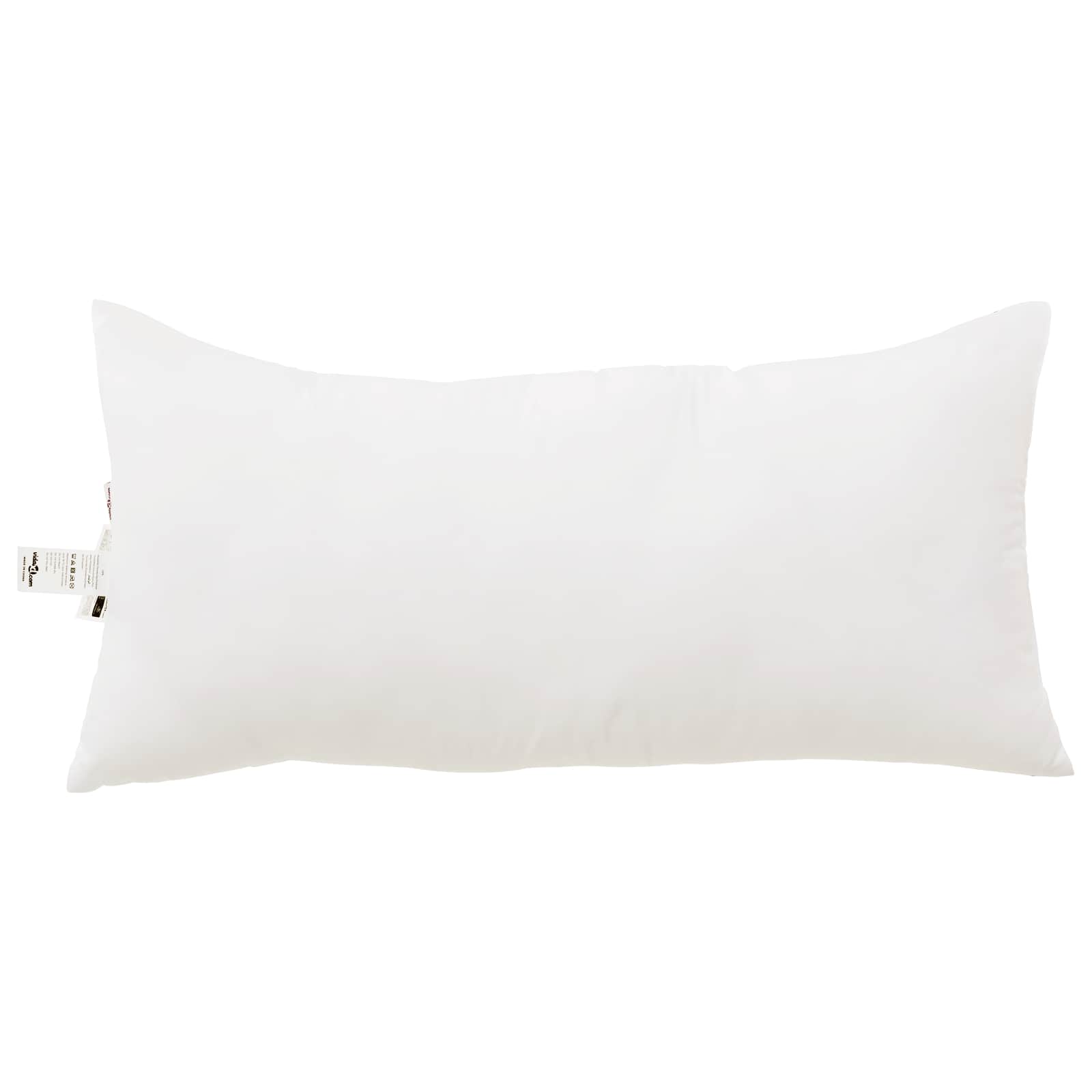 Sommerdecke mit Kissen 2 pcs Weiß Mikrofaser