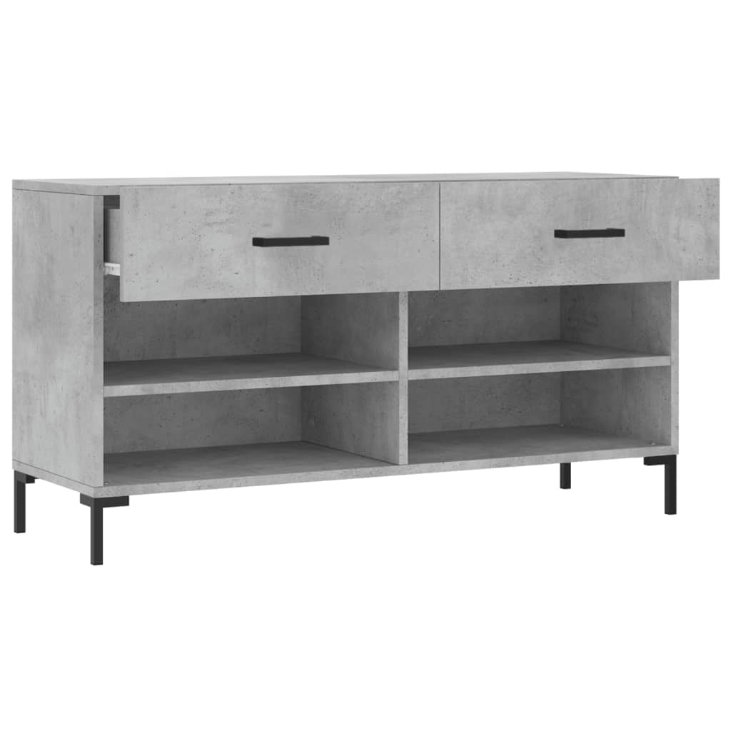 Schuhbank Weiß 102x35x55 cm Holzwerkstoff
