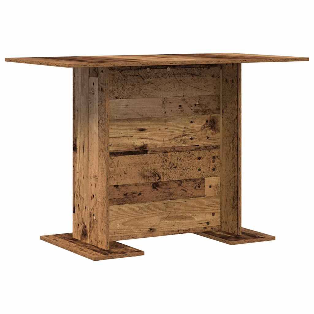 Esstisch Weiß 110x60x75 cm Holzwerkstoff