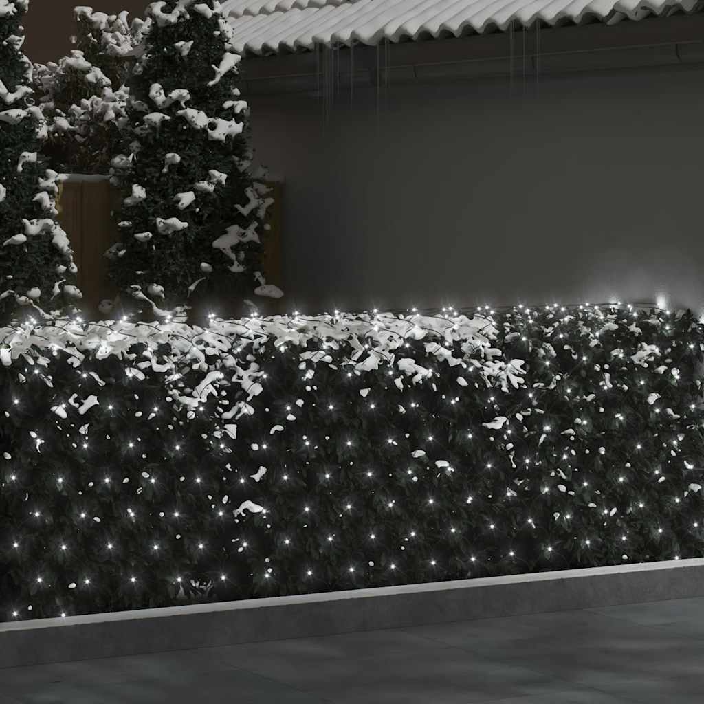 LED-Lichternetz Warmweiß 3x2 m 204 LEDs Indoor Outdoor