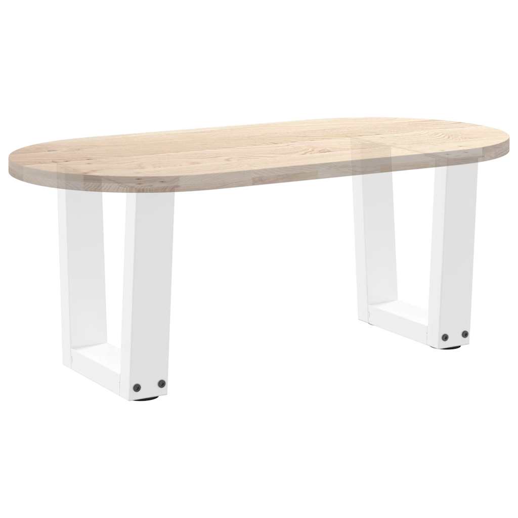 Couchtischbeine V-Form 2 Stück Schwarz 30x(30-31,3) cm Stahl