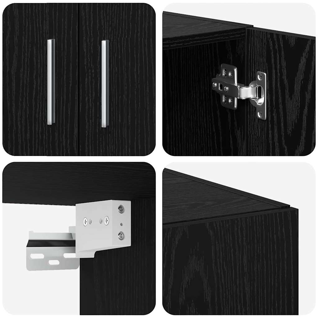 Aufbewahrungsschrank 3 pcs Artisan-Eiche