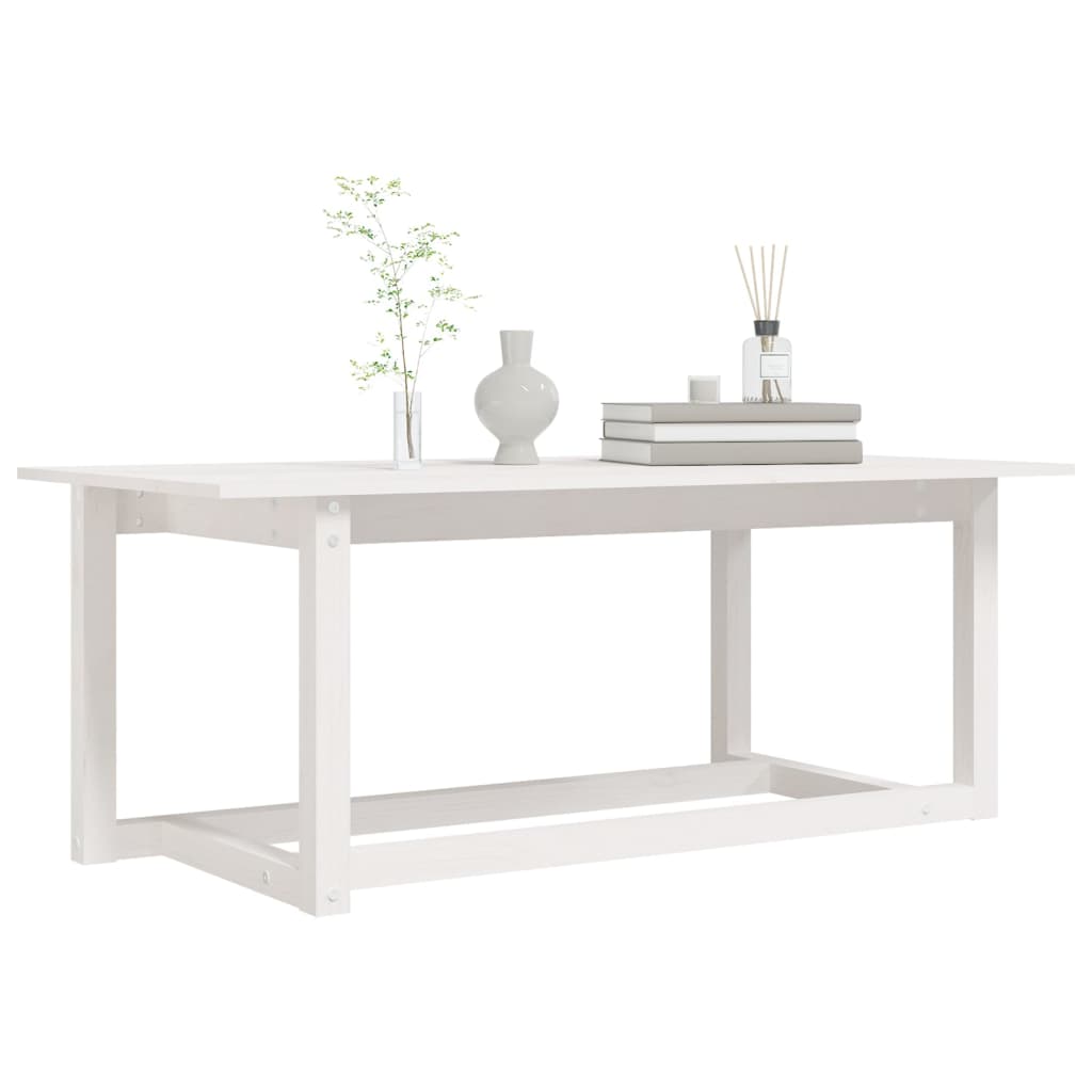 Couchtisch 110x55x45 cm Massivholz Kiefer