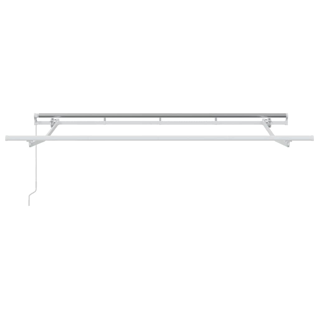 Markisenrahmen Weiß 2,5 x 2 m Metall