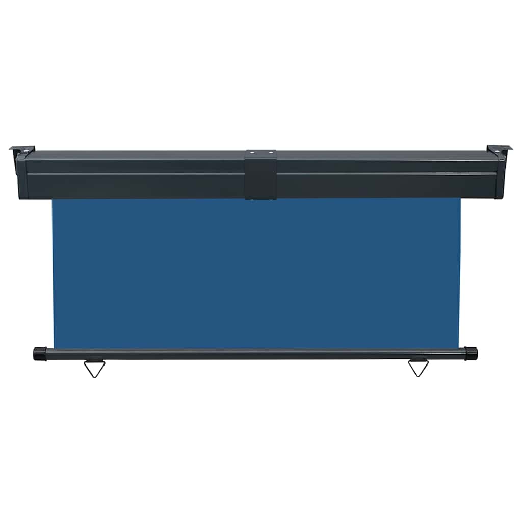Balkon Seitenmarkise 60 x 250 cm 100% Polyester Eisen Stahl