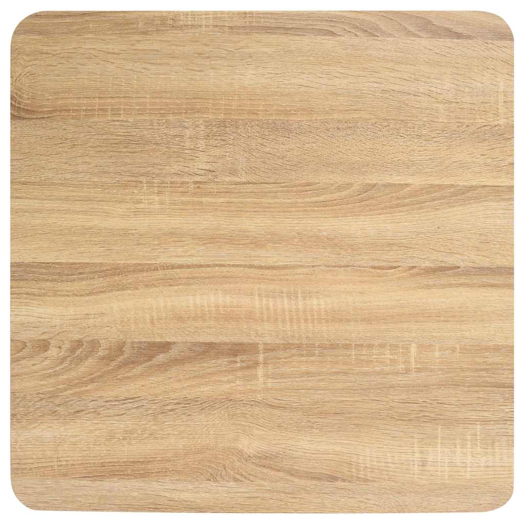 Bistrotisch Hellbraun 50x50 cm MDF