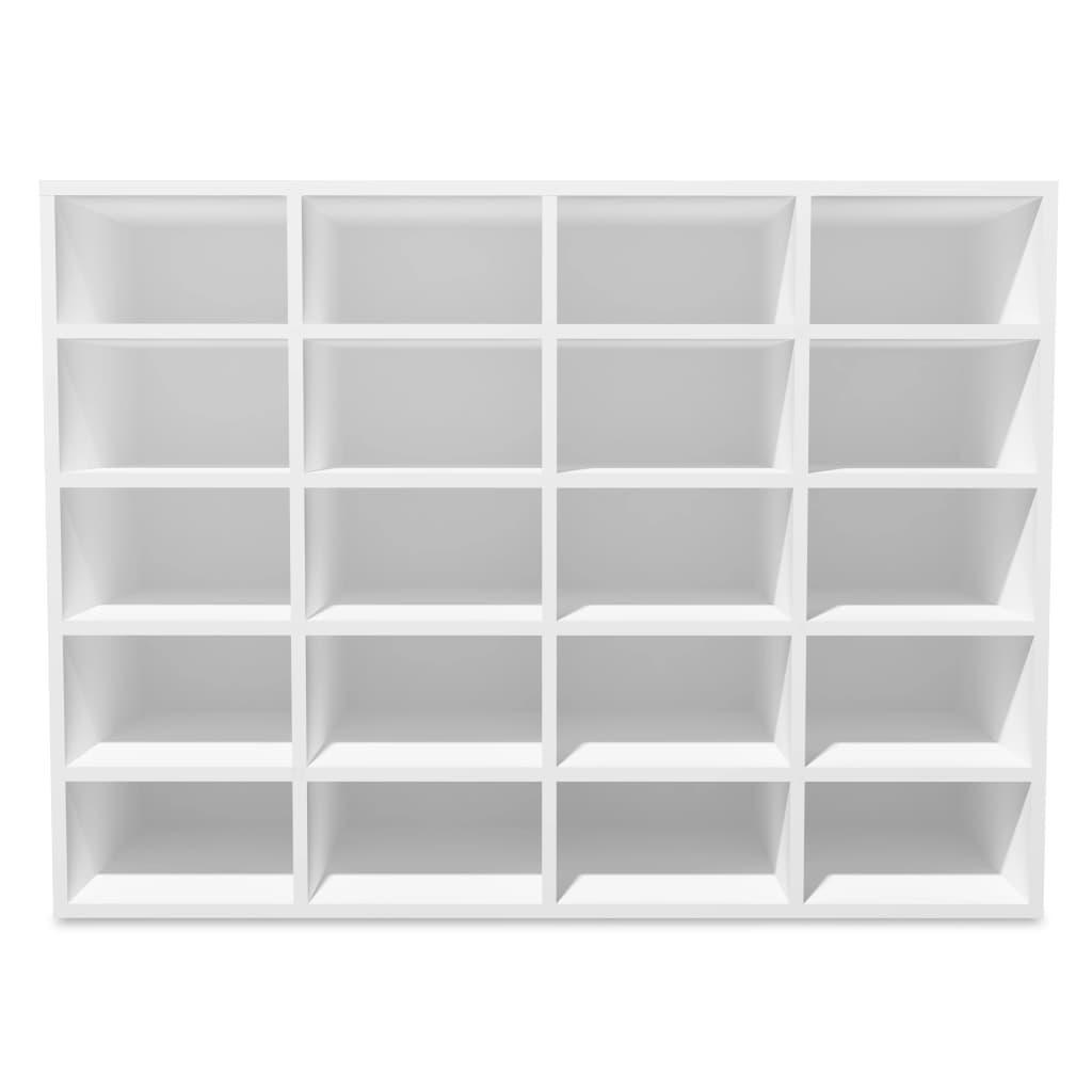 Schuhregal Holzwerkstoff 92x30x67,5 cm Eichen-Optik