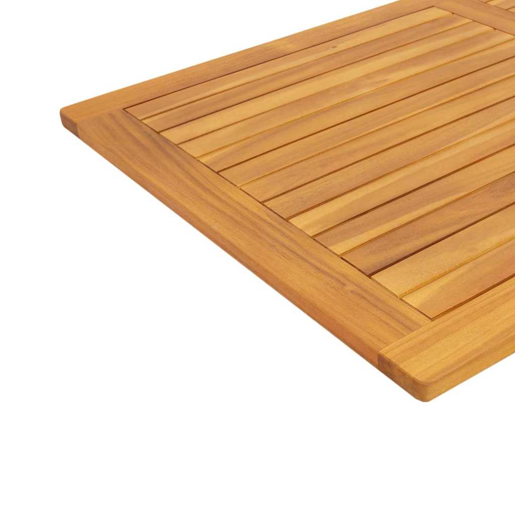 Tischplatte Öl-Natur 80 x 40 x 2 cm Massivholz Akazie